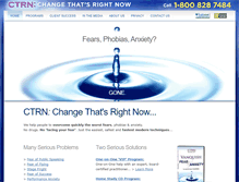 Tablet Screenshot of changethatsrightnow.com